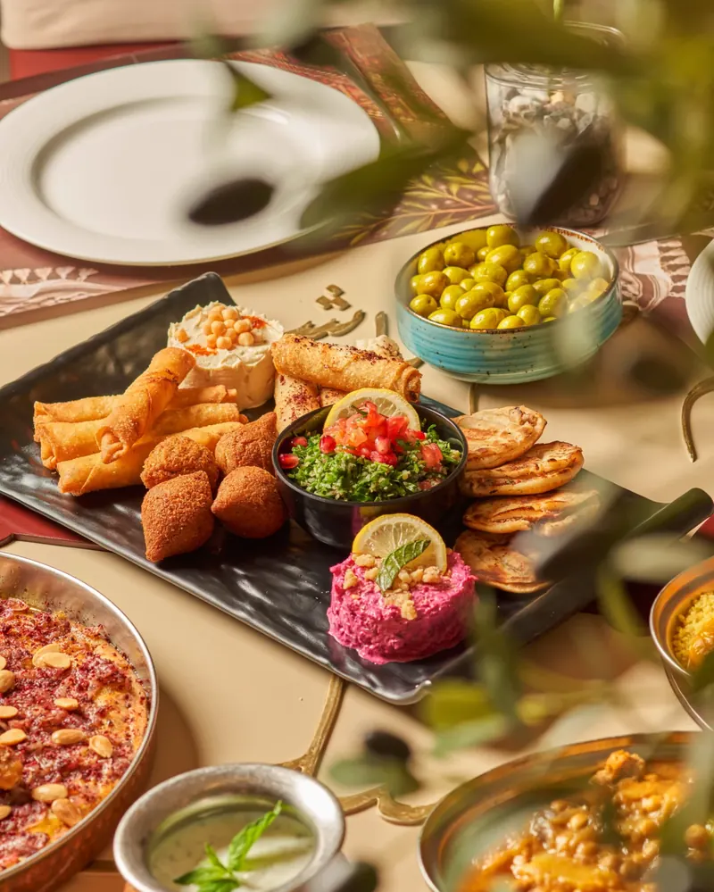 Mezze platter